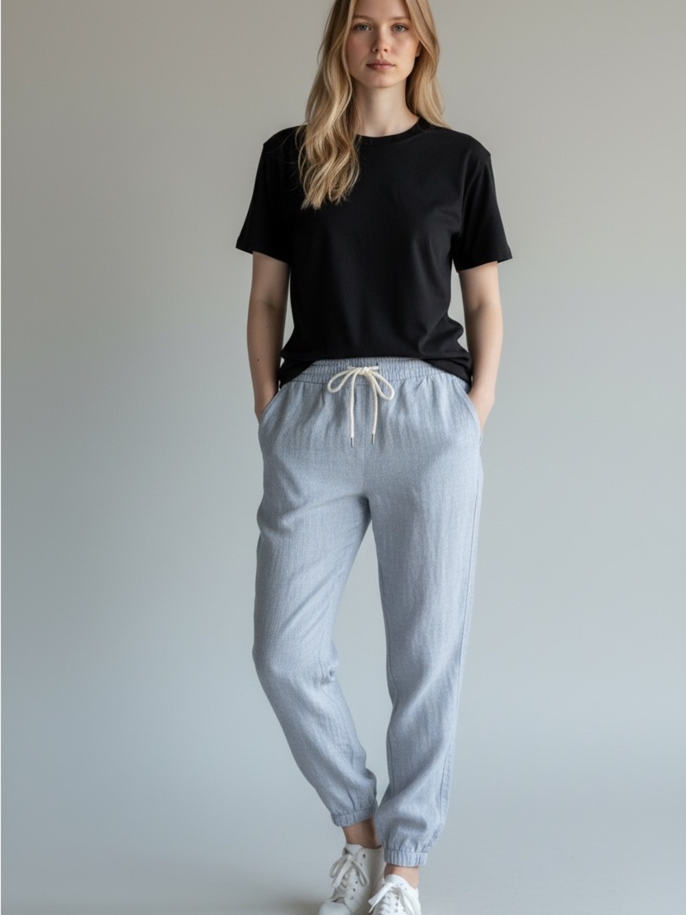Athleta Cabo Linen Jogger